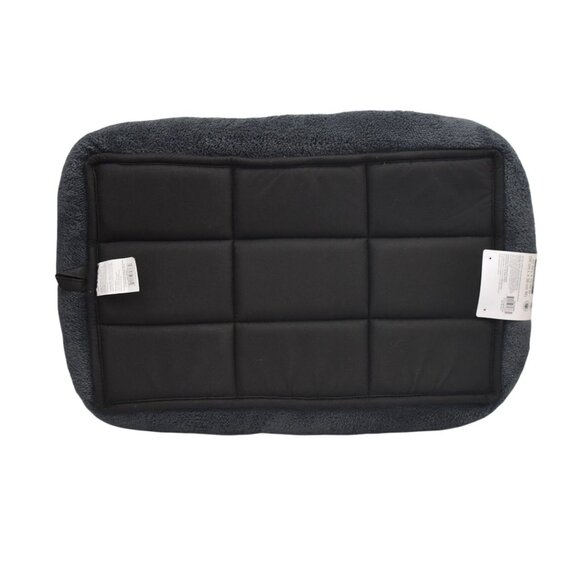 EveryYay Plush Dog Mat Bed Small 22"x15" Gray Crate Kennel Pad - Picture 5 of 6